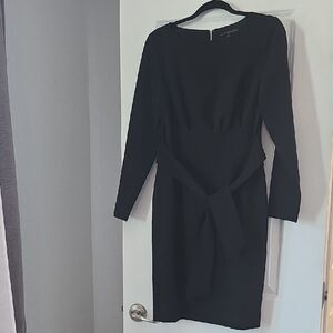 ANTONIO MELANI Black Long Sleeve Dress